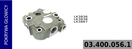 pokrywa głowicy kompresora LK3836